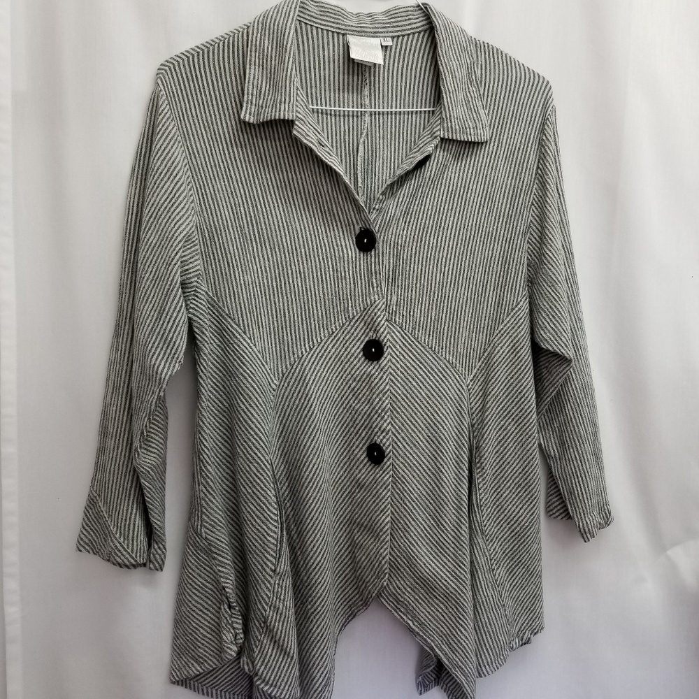 Lagenlook Mill Valley Shirt XL USA